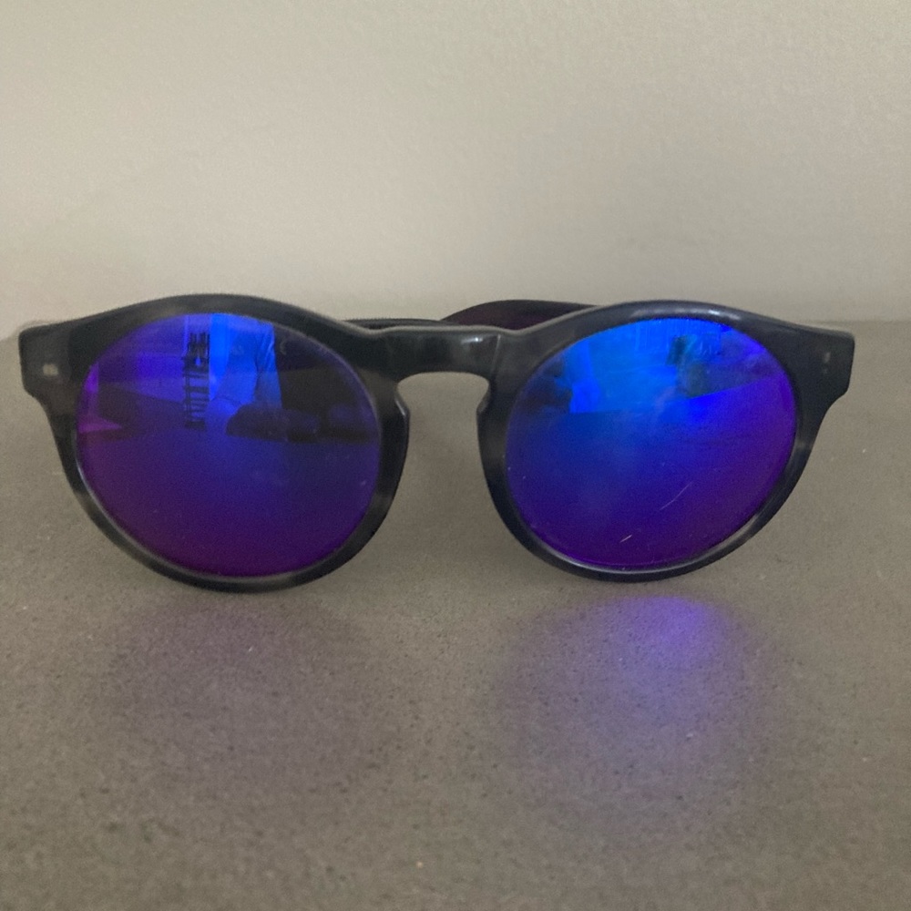 Men’s AQS Mirrored Round sunglasses